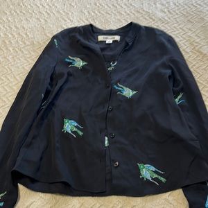 Silk Diane Von Furstenberg blouse